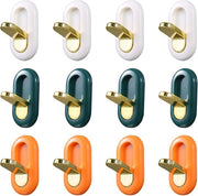 12 Stuks Wandhaken Selfadhesive per 12 Stuks - Decorativi per Bagno e Camera da Letto - Senza Foratura