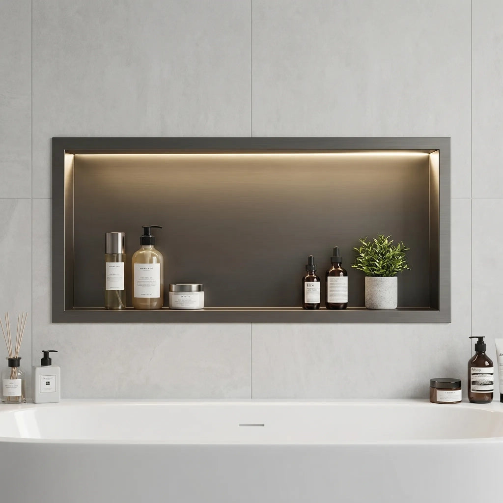 Nicchia Da Bagno A Led 30x60 Titan