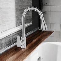 Miscelatore per lavello doccetta estraibile completo