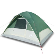 Tenda da Campeggio | Tenda Familiare a Cupola per 6 Persone Verde Impermeabile