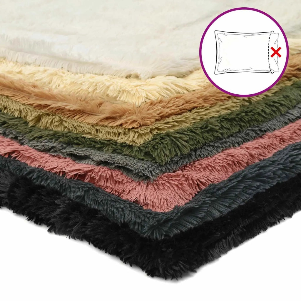 Federa 6 pcs HEERLEN Bianco 35 x 35 cm Fleece PV 908224