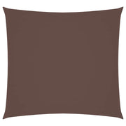 Parasole a Vela in Tela Oxford Quadrata 7x7 m Marrone cod mxl 16509