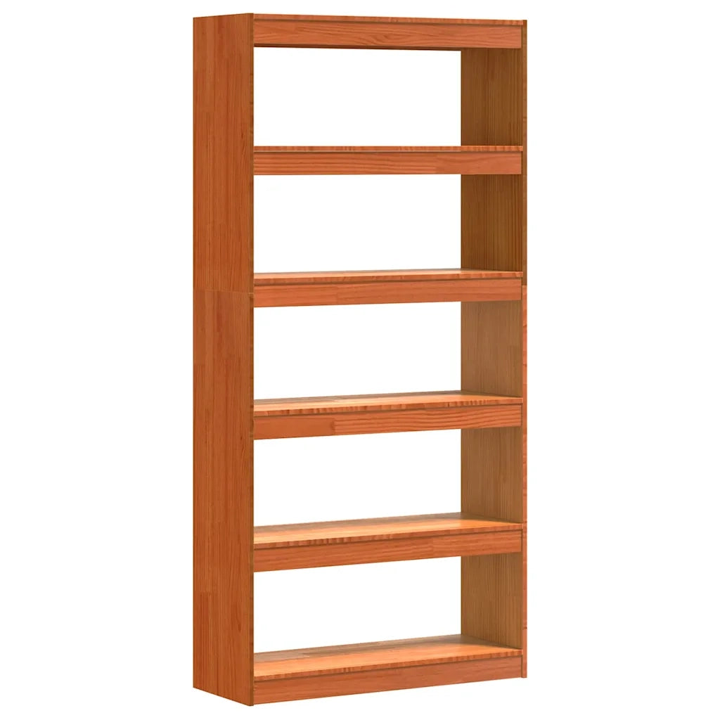Armadio per Libri Marrone cerato 80 x 30 x 167,5 cm 869871