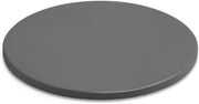 Pietra per Pizza in Cotto a Rondolo | Accessori per Barbecue | 26cm - Nero (18413)