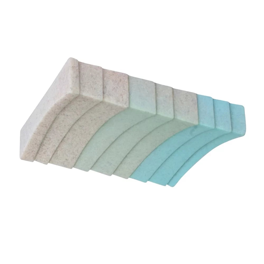 Porta sapone acquamarina - serie layer