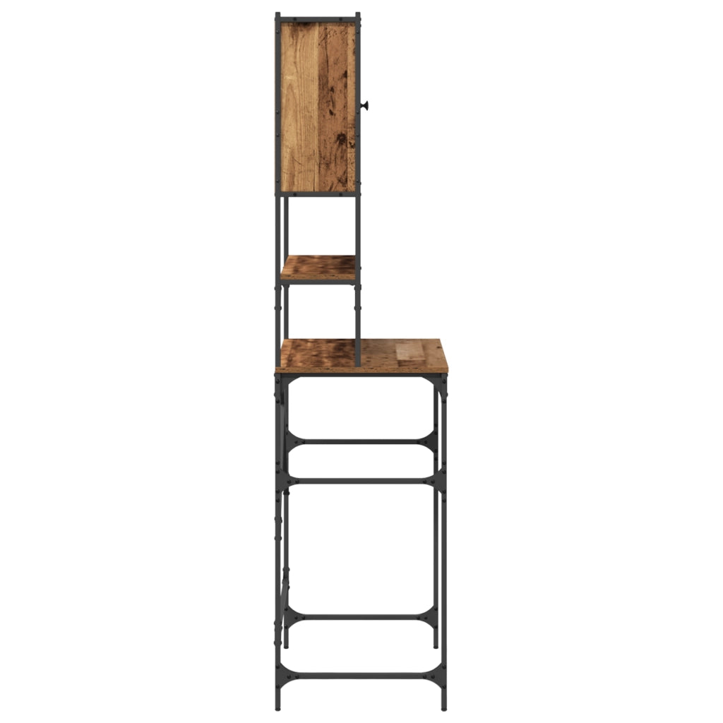 Mobile per Lavatrice Legno Vecchio 68x48.5x194 cm