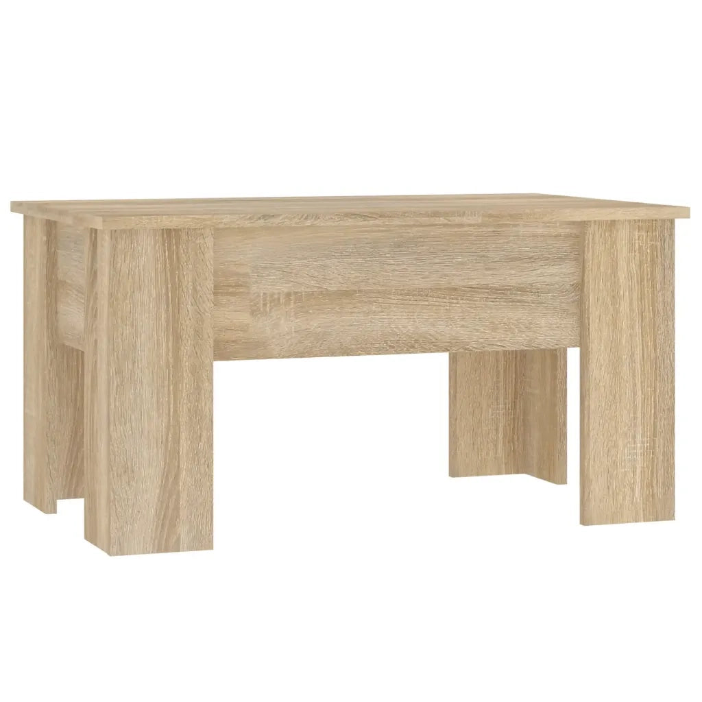 Tavolino da Salotto Rovere Sonoma 79x49x41 cm Legno Multistrato cod mxl 20007
