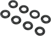Kit di guarnizioni O gomma in gomma - 8 pezzi per iniettori di carburante - Migliorata tenuta ermetica - Adatto per diversi modelli - Duraturo e affidabile