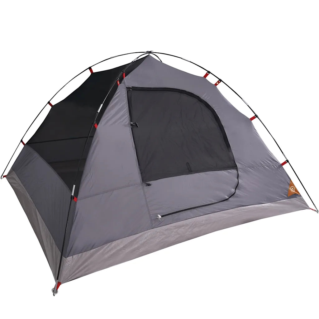 Tenda da Campeggio a Cupola 6 Persone Arancione Impermeabile 94414