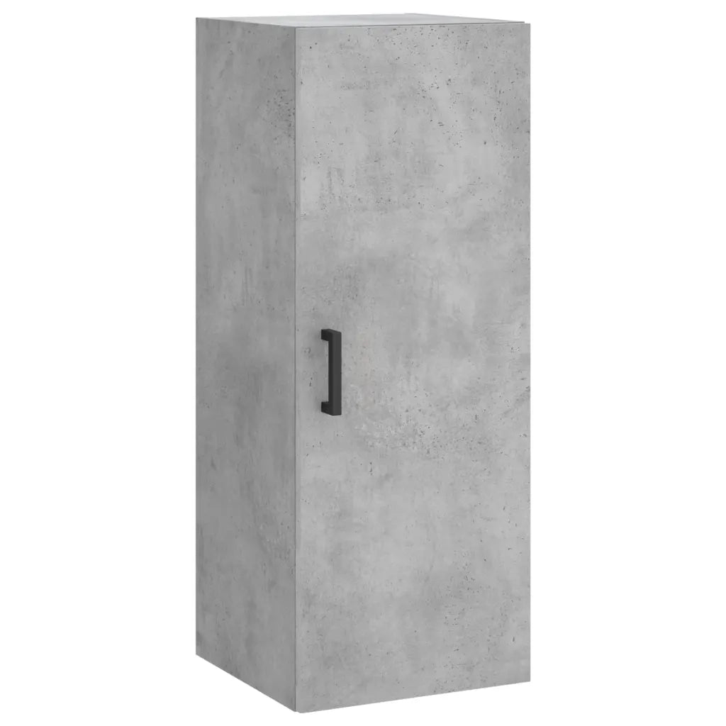 Credenza Grigio Cemento 34,5x34x180 cm in Legno Multistrato 3198981