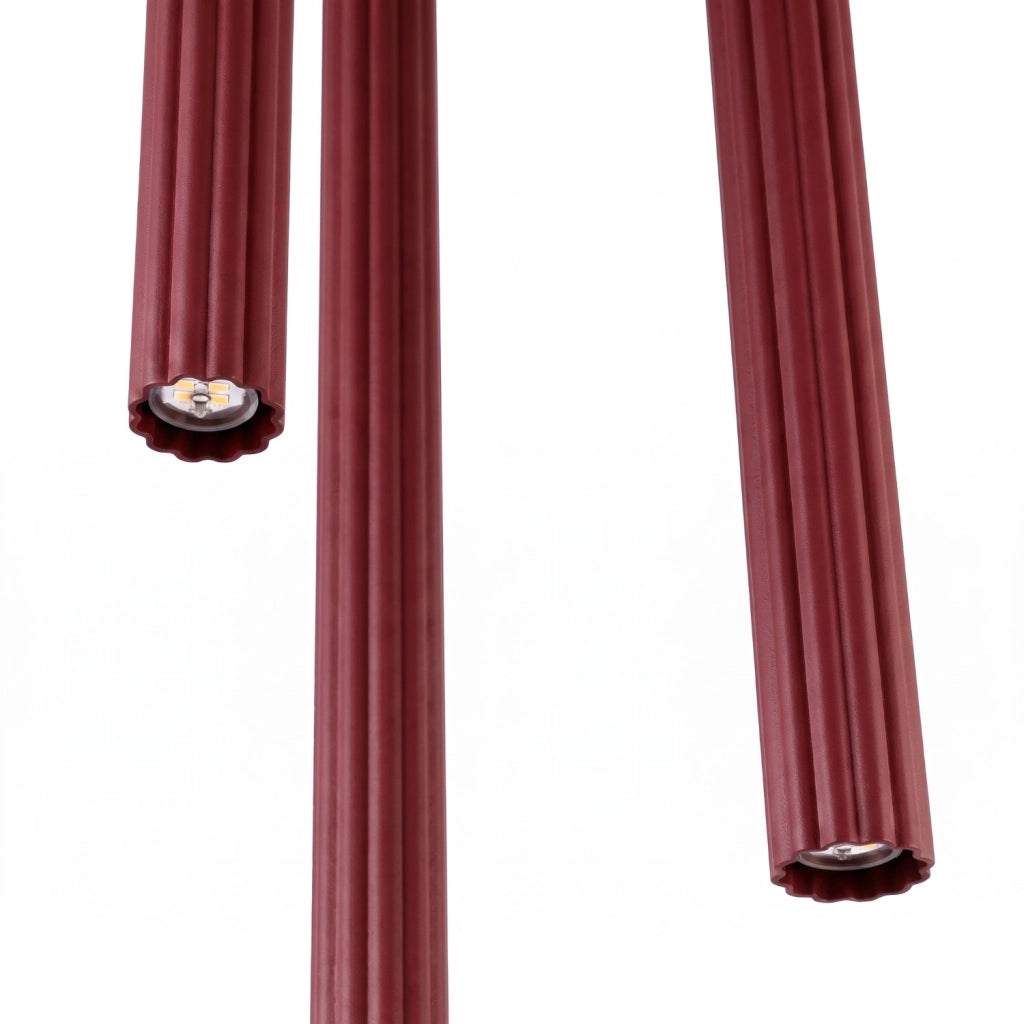 Lampada a sospensione ARCHE 3P bordeaux