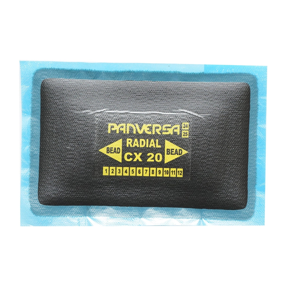 Toppe di vulcanizzazione radiali 80x125mm per pneumatici 10 pz/scatola CX-20 Panversa