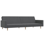Divano letto | Sof¨¤ letto | Letto singolo a 2 Posti Grigio Chiaro in Tessuto