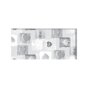 TOVAGLIATO fantasia cuori FUTURA DIS. 612.1  H 140 CM- 20,0 ml