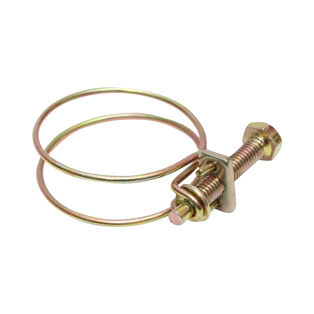 Fascetta stringicavo 35-40mm con vite M6x40mm per tubo flessibile Breckner Germany