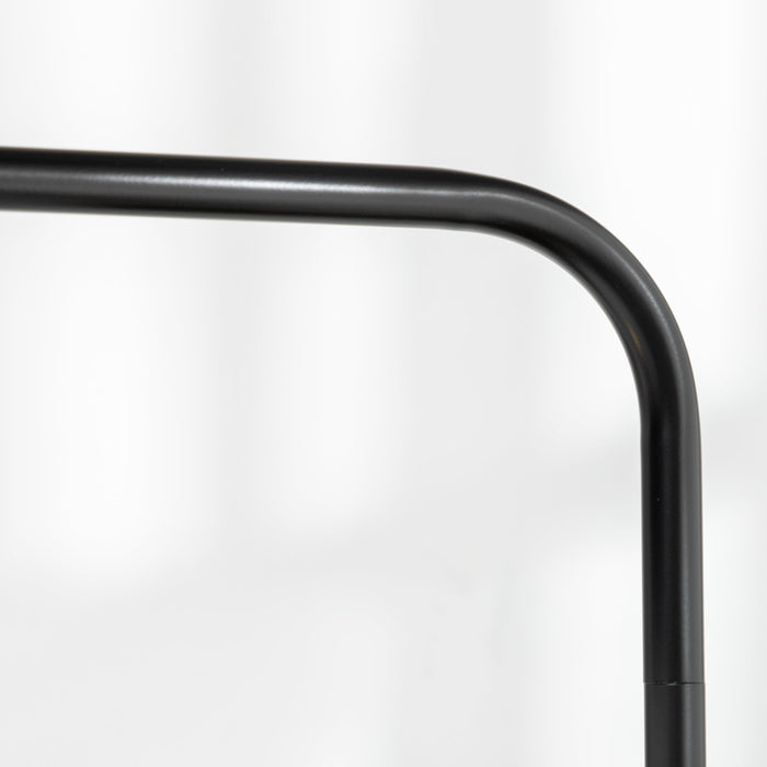 Piantana da Interno 64x38x163,5 cm Paralume in Tessuto Effetto Lino Bianco