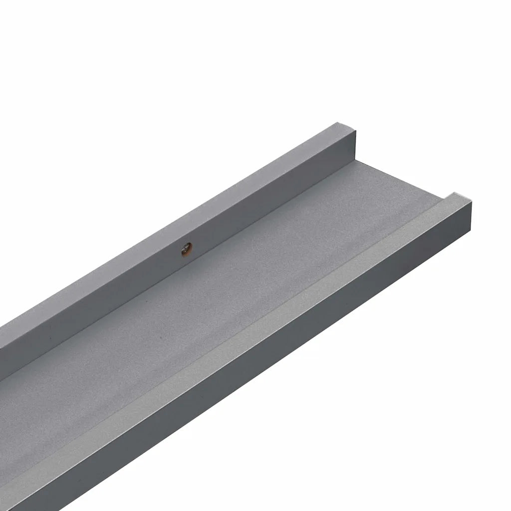 Mensole da Parete 4 pz Grigie 60x9x3 cm cod mxl 47795