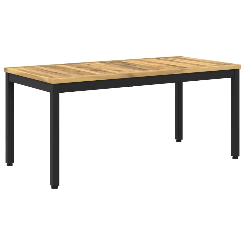 Tavolino da salotto Bianco e Nero 50 x 100,5 x 45 cm 901740