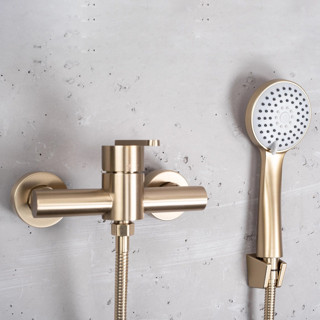 Rubinetto Doccia Rea Ontario Brush Gold
