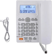 Kit di espansione due porte telefonia fissa schermo LCD pulsanti grandi riduzione rumore in tempo reale - chiara audio e riconoscimento numero.