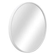 Specchio da parete con kit di montaggio rotondo diametro 40 cm bianco 03_0007912