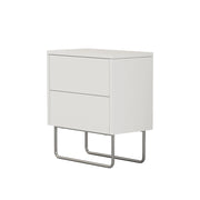 Vicco Comodino camera da letto Bianco 45 x 50 cm