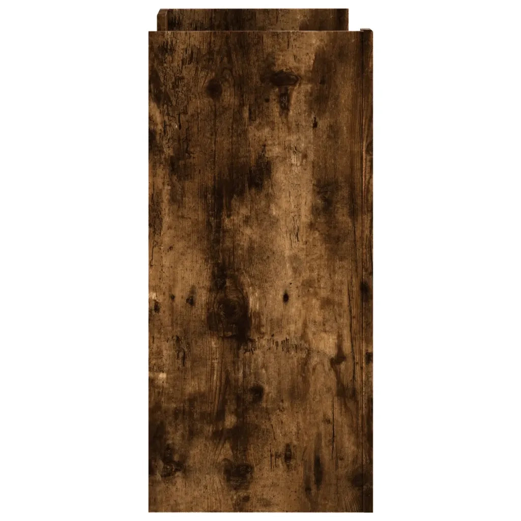 Credenza | Madia | Buffet da pranzo | Armadio da pranzo Rovere Fumo 73,5x35x75 cm in Legno Multistrato