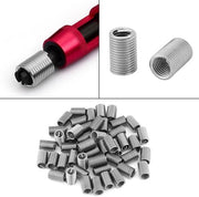 Set di riparazione a vite 50 pezzi - accessori a vite - acciaio inossidabile 304 - resistente all'usura - connessione migliorata - lunghezza 3D M6 x 1,0