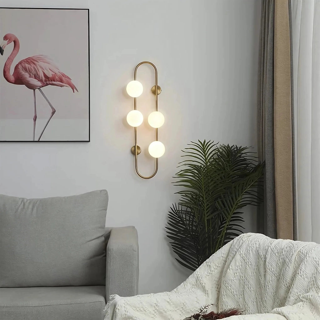 Lampada Da Parete APP1144-4W Oro