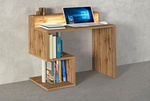 Scrivania a Giorno 100x50x92,5 cm Esse Rovere Wotan