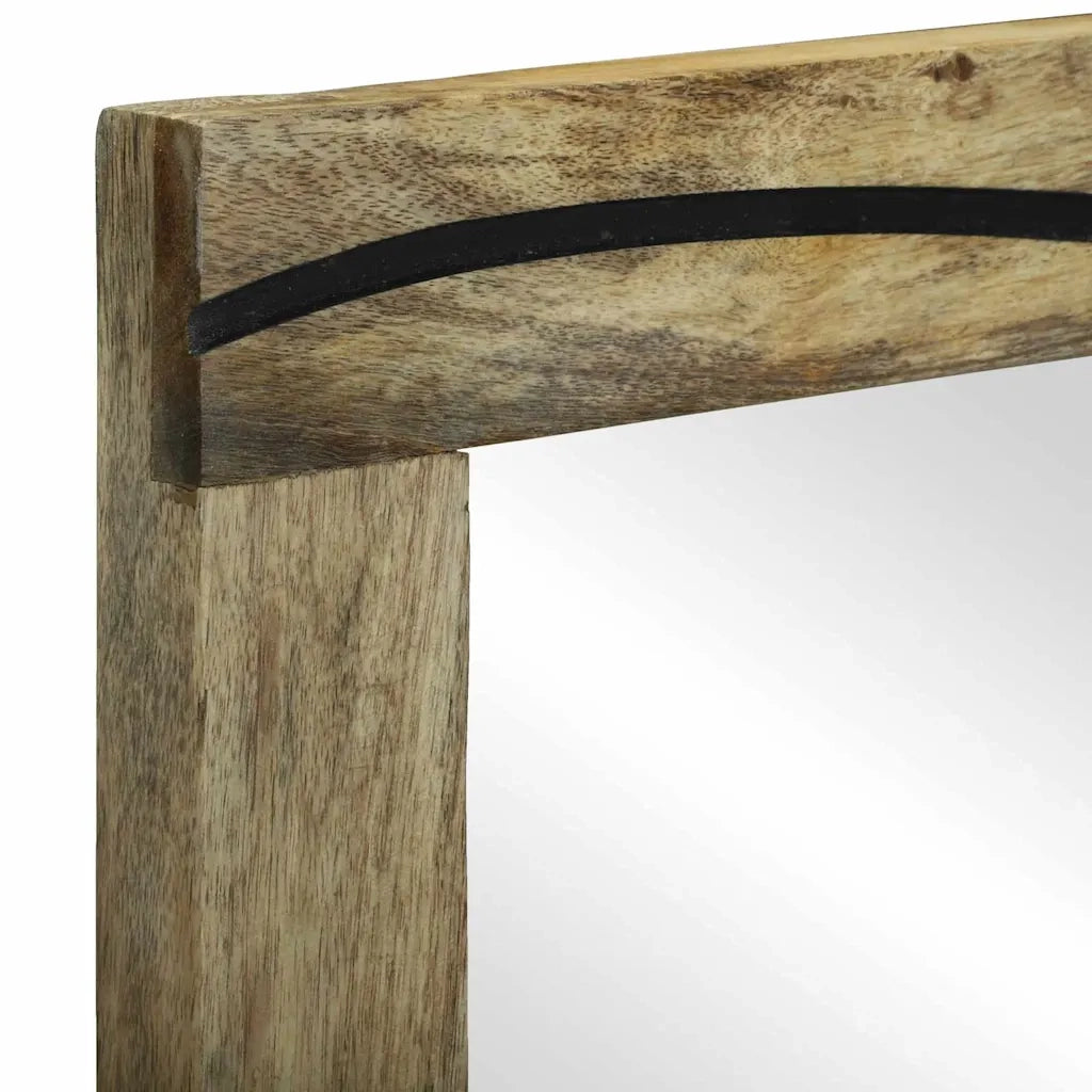Specchio da bagno con specchio Marrone 70 x 50 x 2,5 cm 4017967