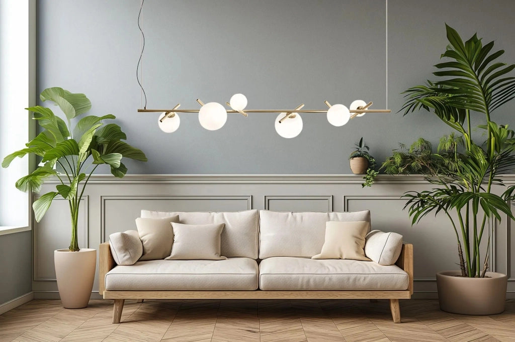 Lampada APP1664-6CP Gold