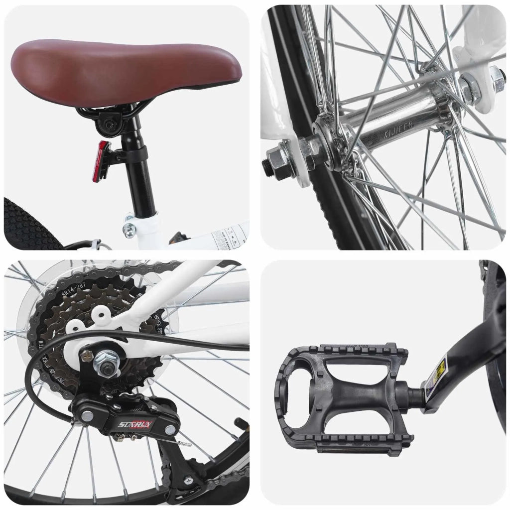 Mountain Bike 24 Pollici 6-Speed per bambini dai 8 ai 12 anni
