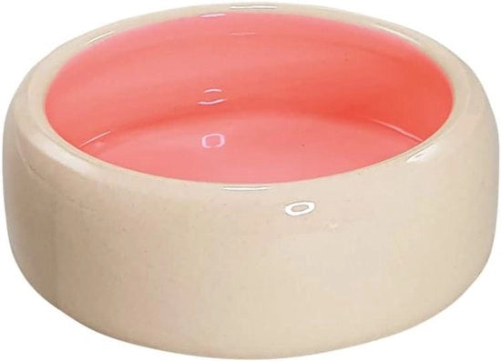 Tazza alimentare ceramica per piccoli roditori salmone Ø 16,5 cm 0,75 l