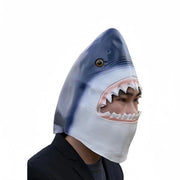 Maschera da orso - Halloween - Realistico capo di maschera in latex - Blu - Abito da costume - Ideale per cosplay e accessori da festa