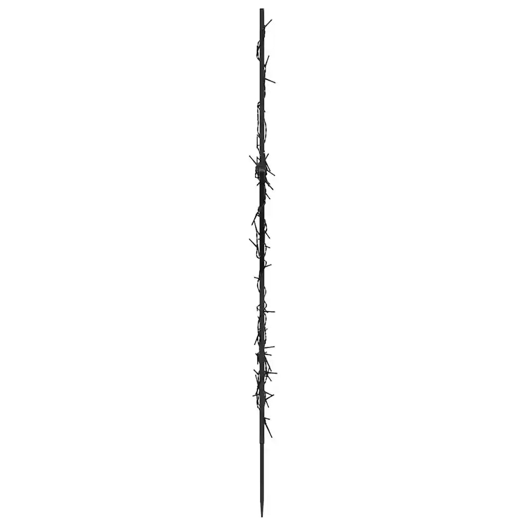 Decorazione Luminosa Natalizia con Picchetti Stella 80LED 60cm 357716
