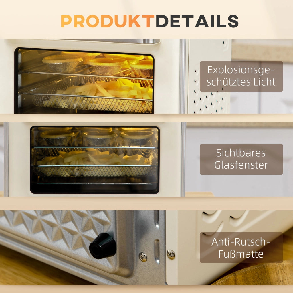 Forno Mini 5 in 1 ¨C zephmum ¨C 20L 1400W 60 Min Timer