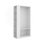 Armadio Elmo Bianco 80 x 200 cm Set di 2 Vicco
