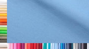 Tessuto a maglia XXL per metro | Doppio: 75 cm largo | Singolo: 150 cm largo | Colore: 36 Blu Celeste | 0,75 m lungo | 96% cotone, 4% elastan | Jersey | 1buy3 | Prezzo base per metro quadrato: € 11,10