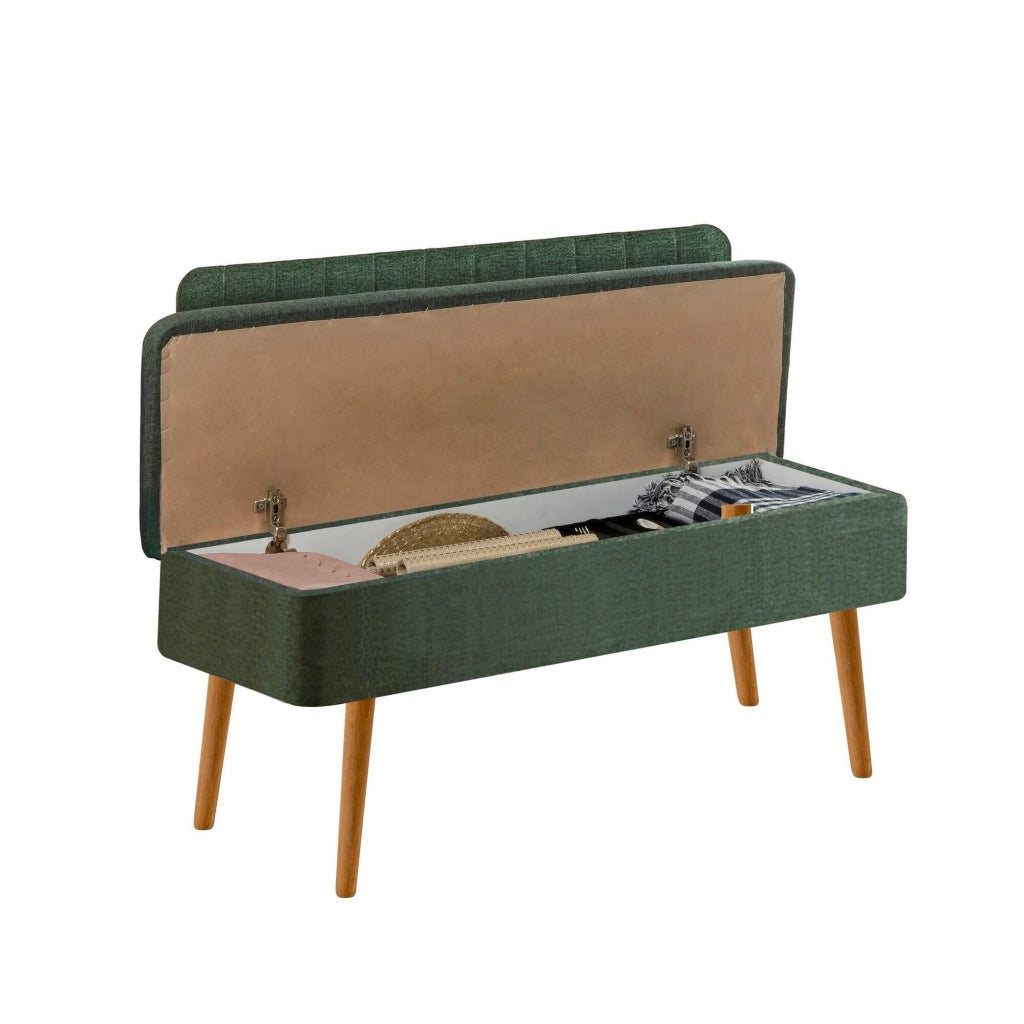 Barthelemy, Panca Peso Supportato 150 kg, 105x40x85h cm Marrone Quercia
