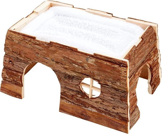 Letto a cuscino naturale 39 × 22 × 29 cm - materiali naturali