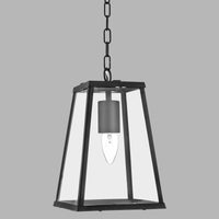 Sospensione Industrial-Nordico Viaggiatore Acciaio Nero Vetro 1 Luce E27