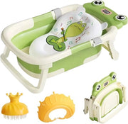 Bagnetto Portatile con Sedia - Bagnetto Inclinabile - Bagnetto per Bambini con Sacchetto per Acqua
