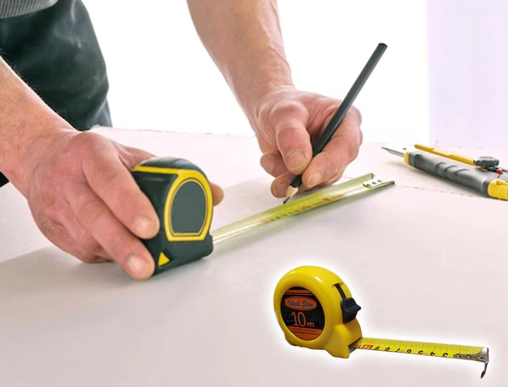 FLESSOMETRO IN ABS IDEAL STAR mt 10x25 mm - IDEAL STAR