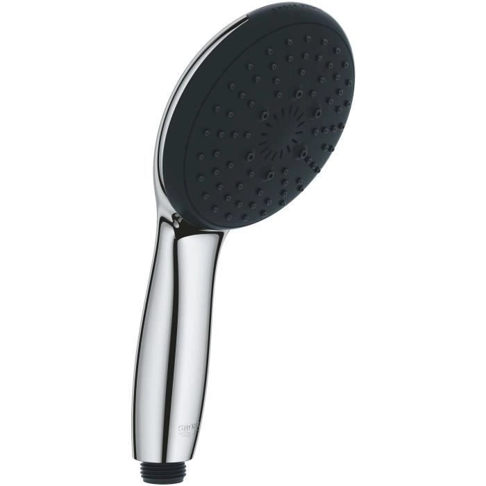 Soffione doccia - GROHE Vitalio Start 110 26031001 - 3 getti (Pioggia/Stimolante/Massaggio) - Selezione facile - Risparmio idrico - Cromo
