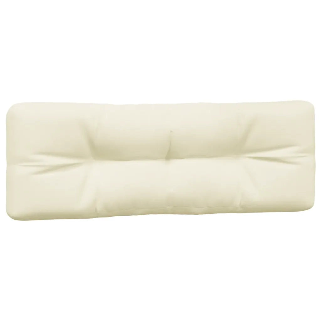 Cuscini per Pallet 5 pz Crema in Tessuto 314575