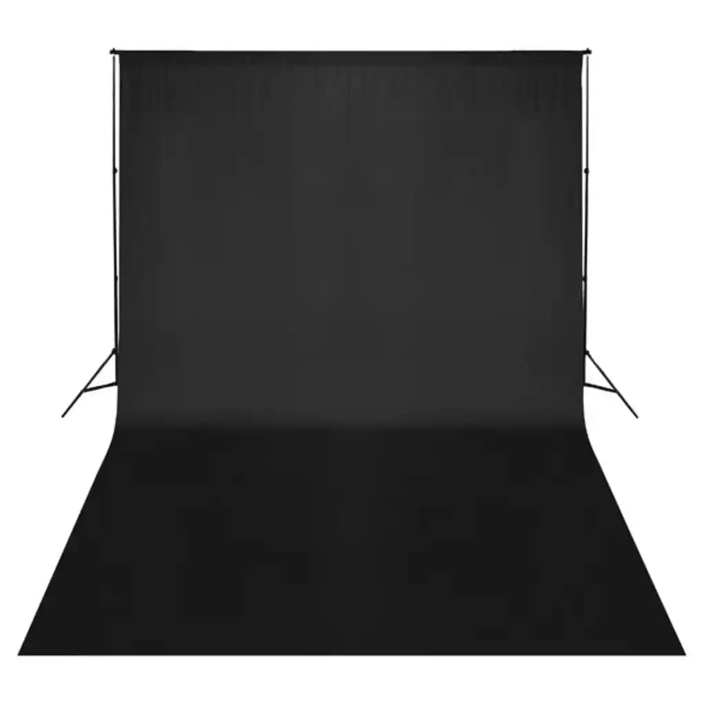Fondale in Cotone Nero 500x300 cm CFW6255737