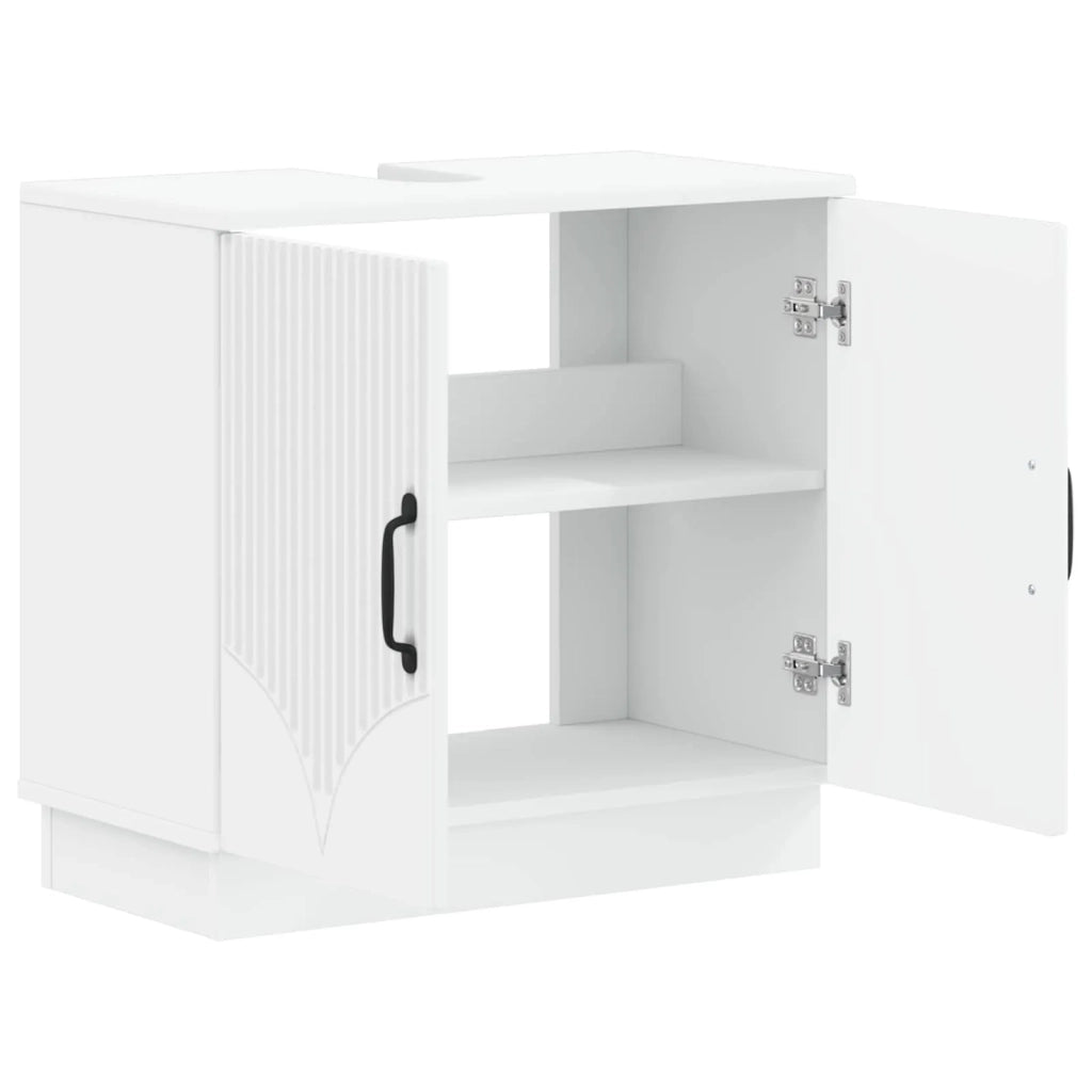 Armadio per Lavabo da Bagno HOORN Bianco 59,5 x 31,5 x 56 cm 897225