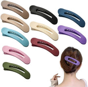 Set di 10 Spille per Capelli - Colore Neutro - Clip per Capelli per Capelli Fini/Densi - Maniglia Comoda - Materiale Resistente
