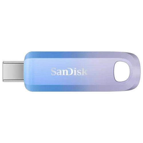 Chiavetta usb sandisk sdcz75c 256g g46 creator light blue e violet